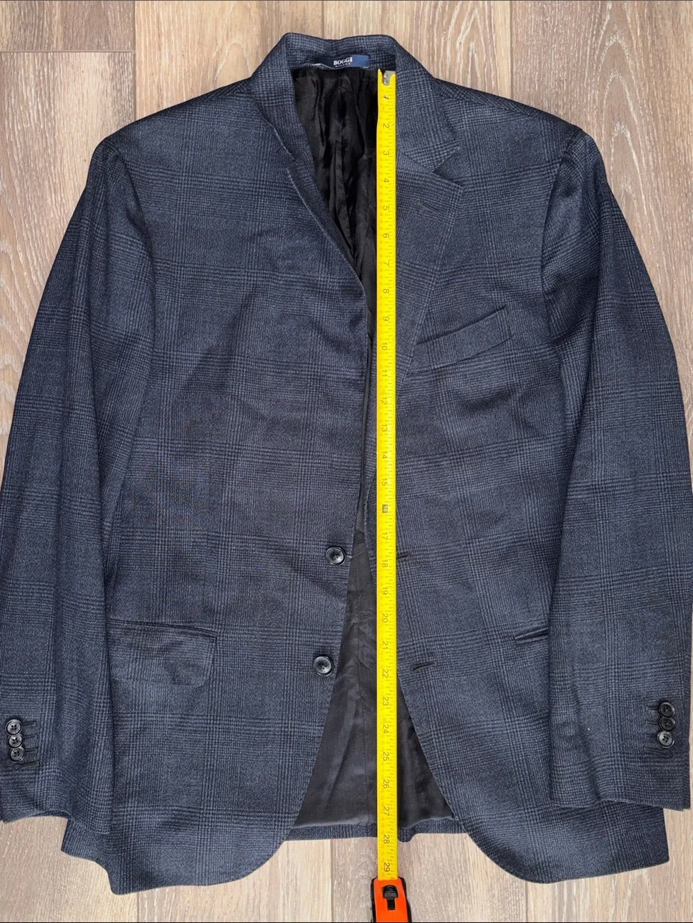 Boggi Milano Sport Coat Blazer, Blue/Gray 48R